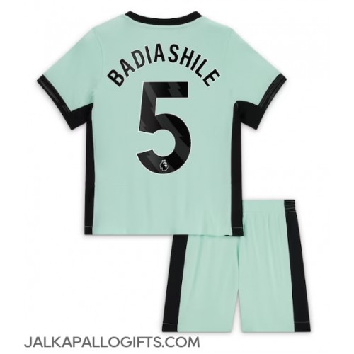 Chelsea Benoit Badiashile #5 Kolmas Peliasu Lasten 2023-24 Lyhythihainen (+ Lyhyet housut)